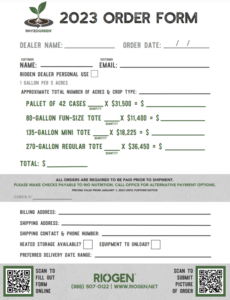 US Order Form